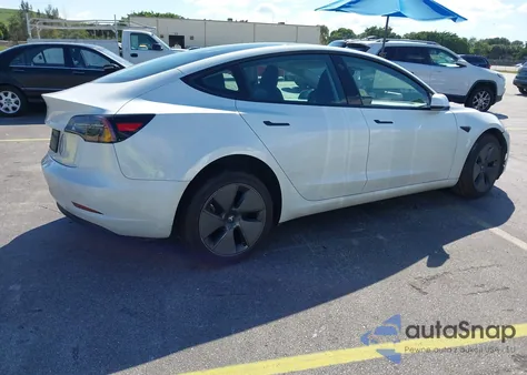 2023 Tesla Model 3 Rear-Wheel Drive from USA, damaged, VIN 5YJ3E1EA0PF490750